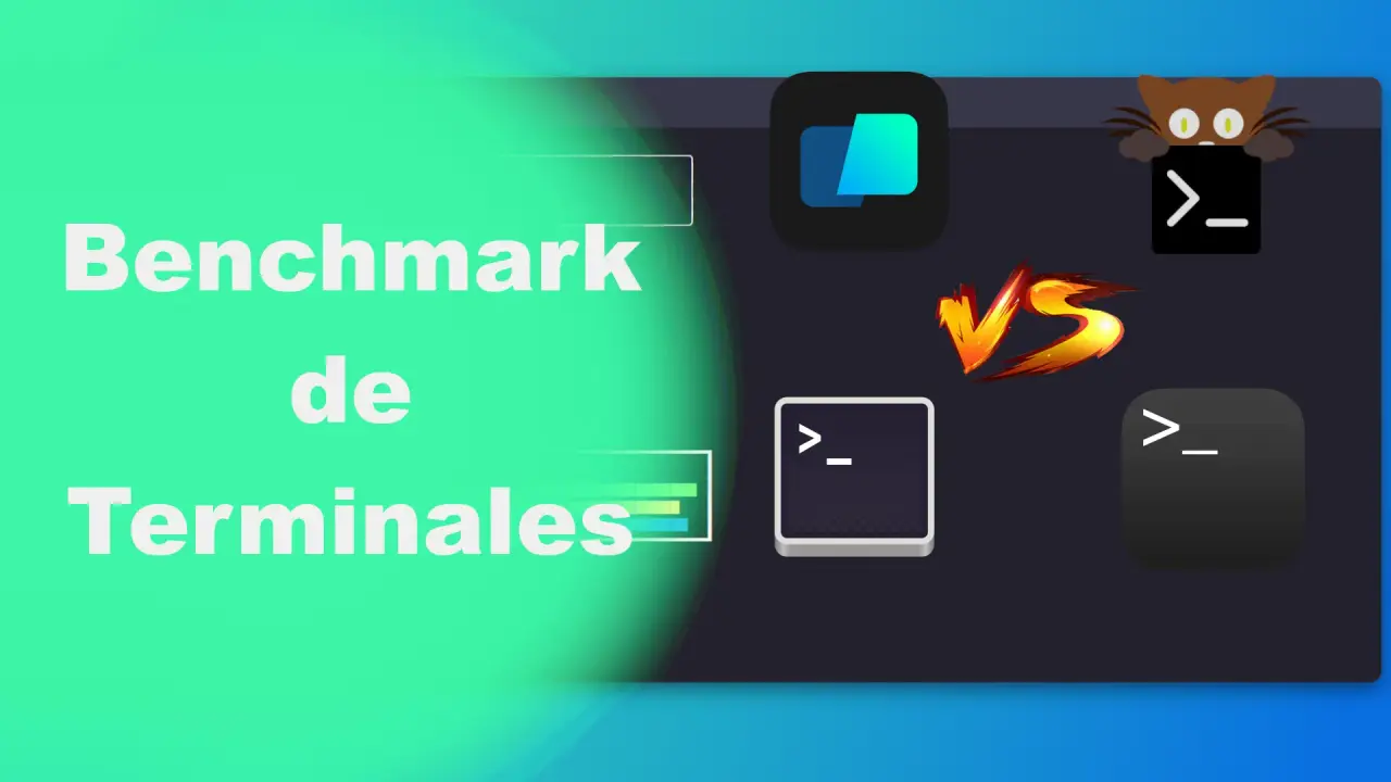 Benchmark: Emuladores de terminal en MacOS y GNU/Linux