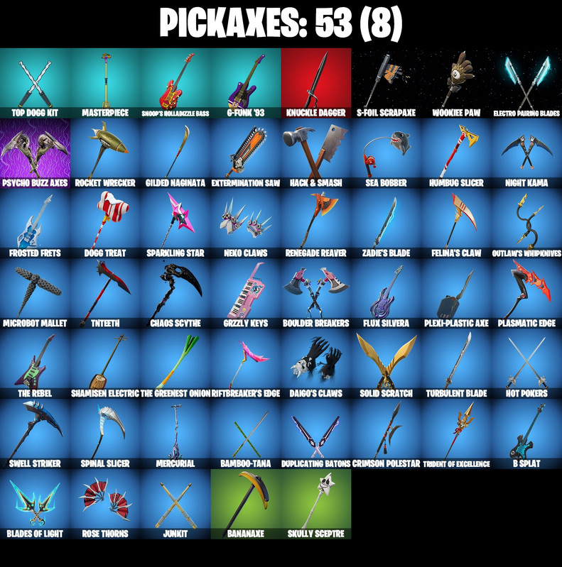 pickaxes comp