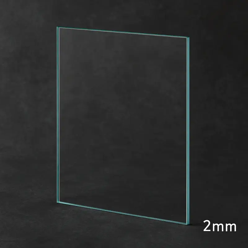 Folha de vidro liso 2mm para emolduramento de quadros