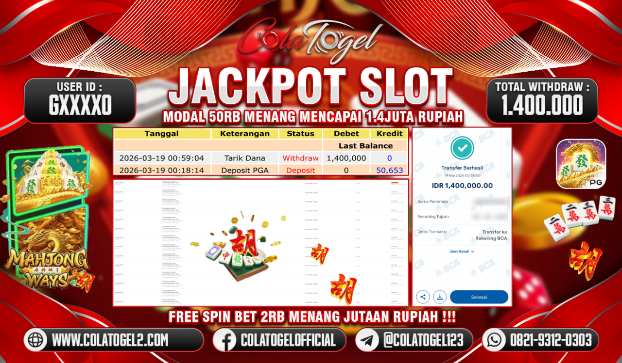 JACKPOT SLOT GACORR!!