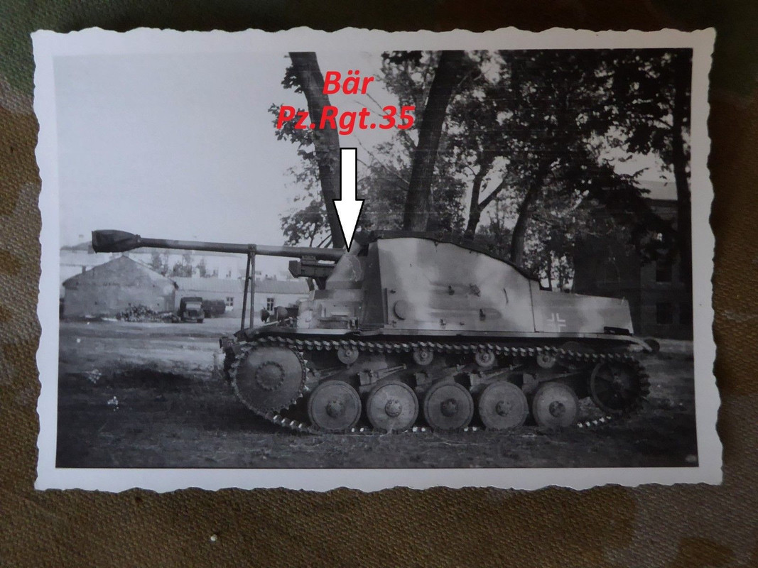 Pz.Rgt.35 Panzerjäger Marder II Sd.Kfz 131 Camo Selbstfahrlafett