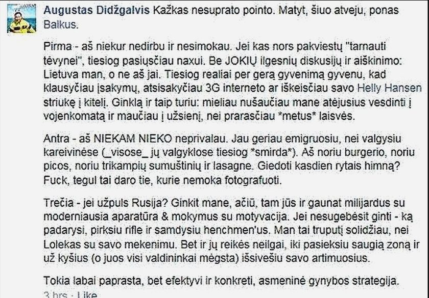 Fotografas Augustas Didžgalvis: Jei kas nors pakviestų 
