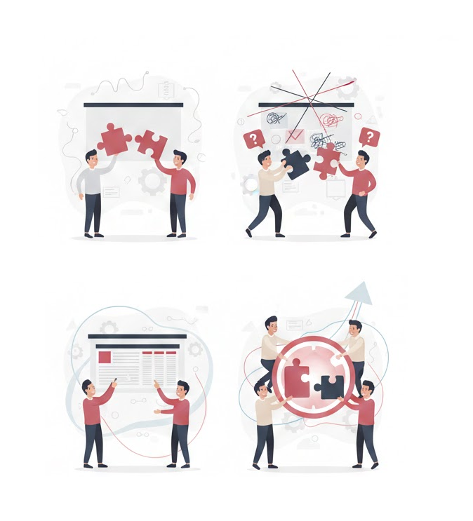 Minh họa quá trình Form Team trong Disciplined Agile