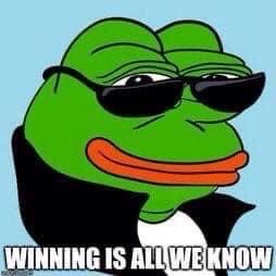 Frogs Winning All We Know