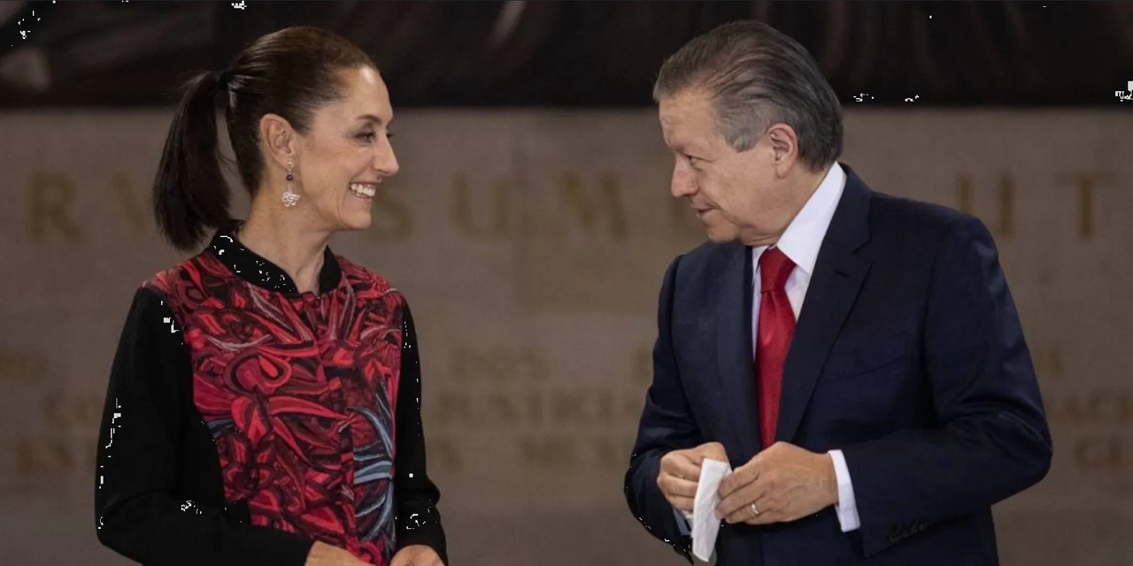 Sheinbaum y AMLO: Zaldívar asegura distintos enfoques en reforma judicial