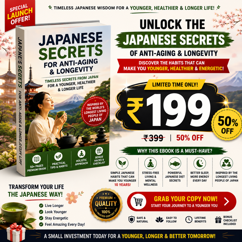 Japanese Anti Aging Ebook