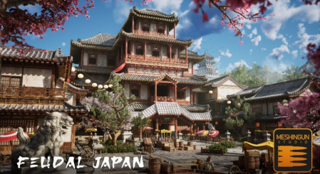 Unreal Engine Marketplace - Feudal Japan Megapack (5.1)
