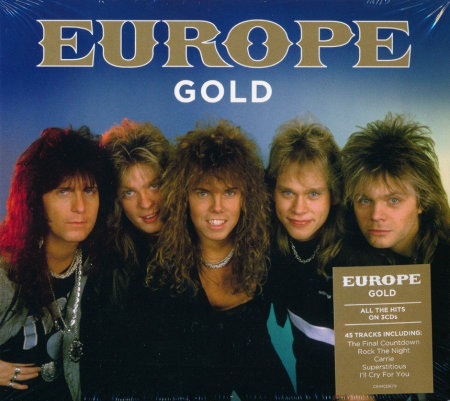 Europe - Gold (2021) {3CD Box Set} CD-Rip