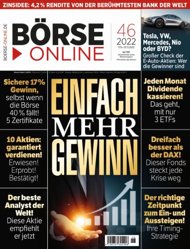 Cover: Börse Online Magazin No 46 vom 17  November 2022