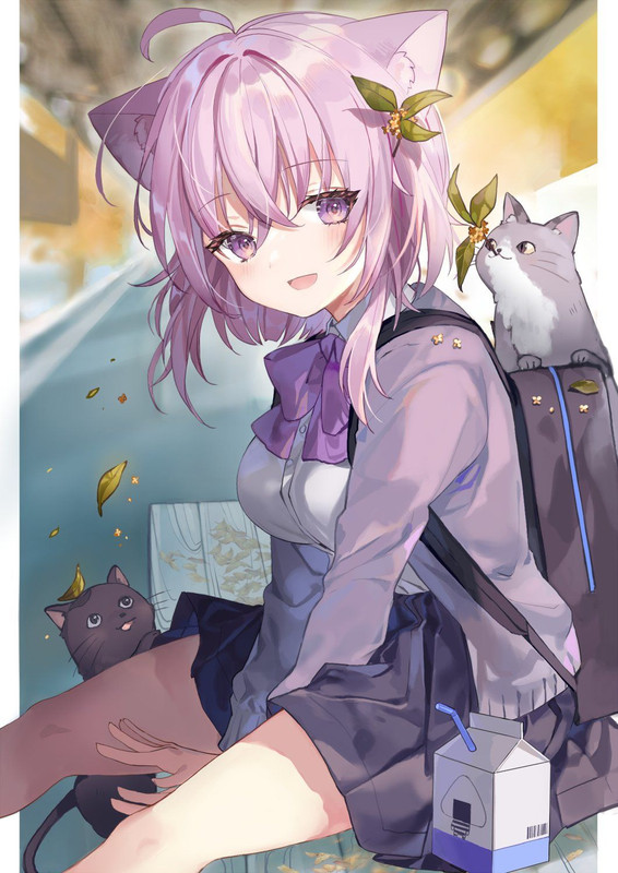 nekomata-okayu-and-onigirya-hololive-drawn-by-siohanabi-9788715d385e106d2751cf03801e34e4-1