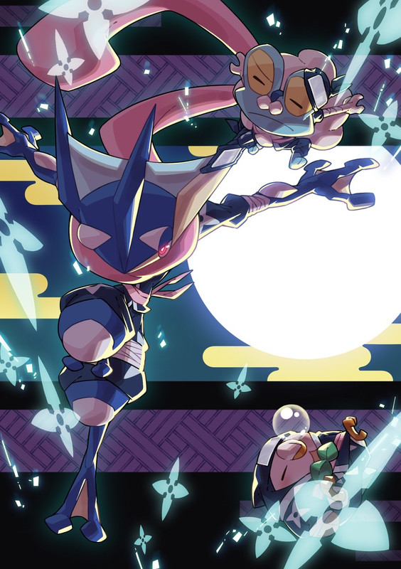 rowlet-greninja-and-froakie-pokemon-draw