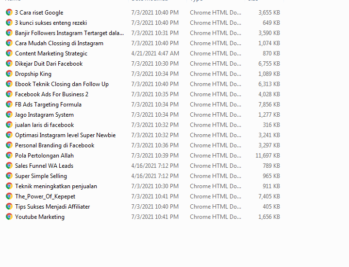 Kumpulan Ebook Gratis Premium lengkap di tahun 2021