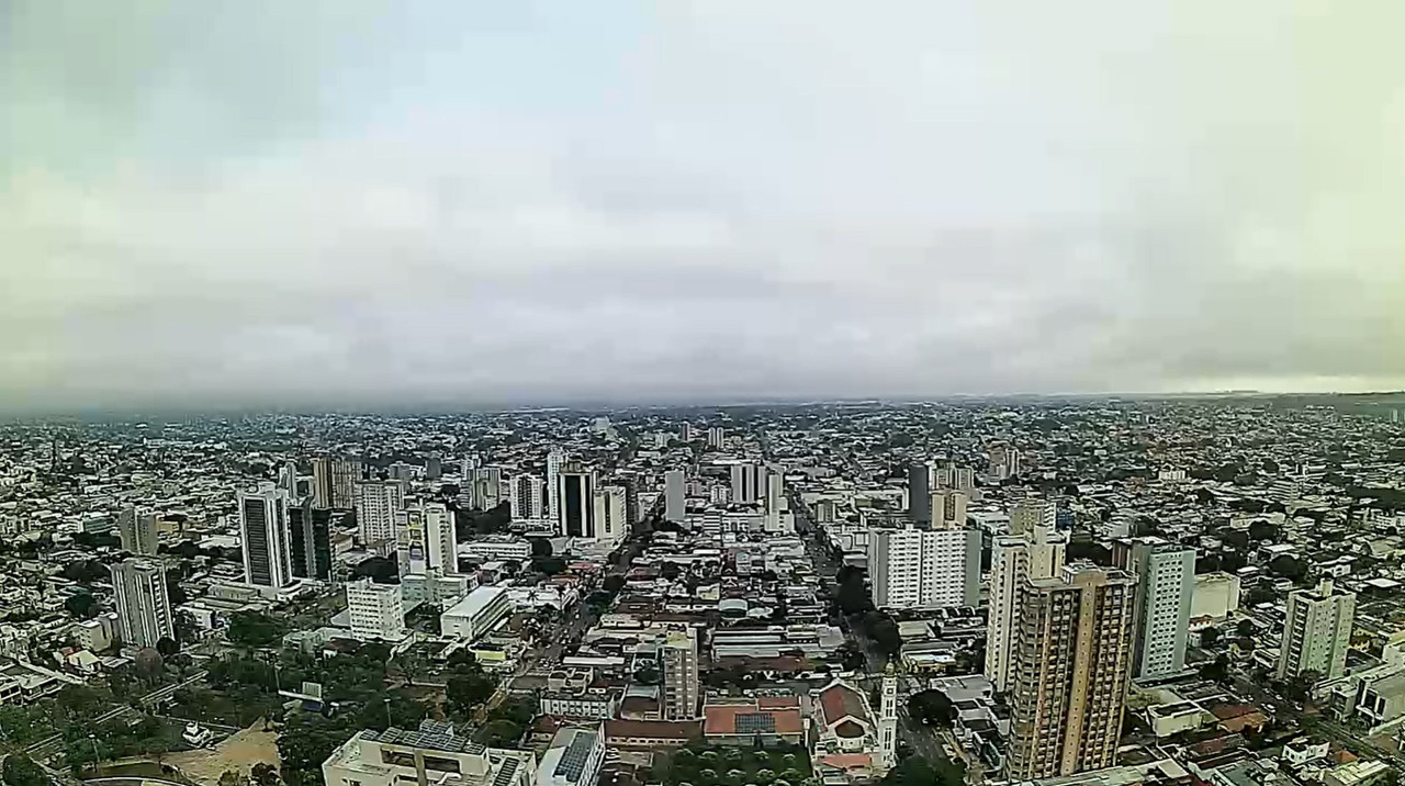 Campo Grande nesta manhã de segunda-feira