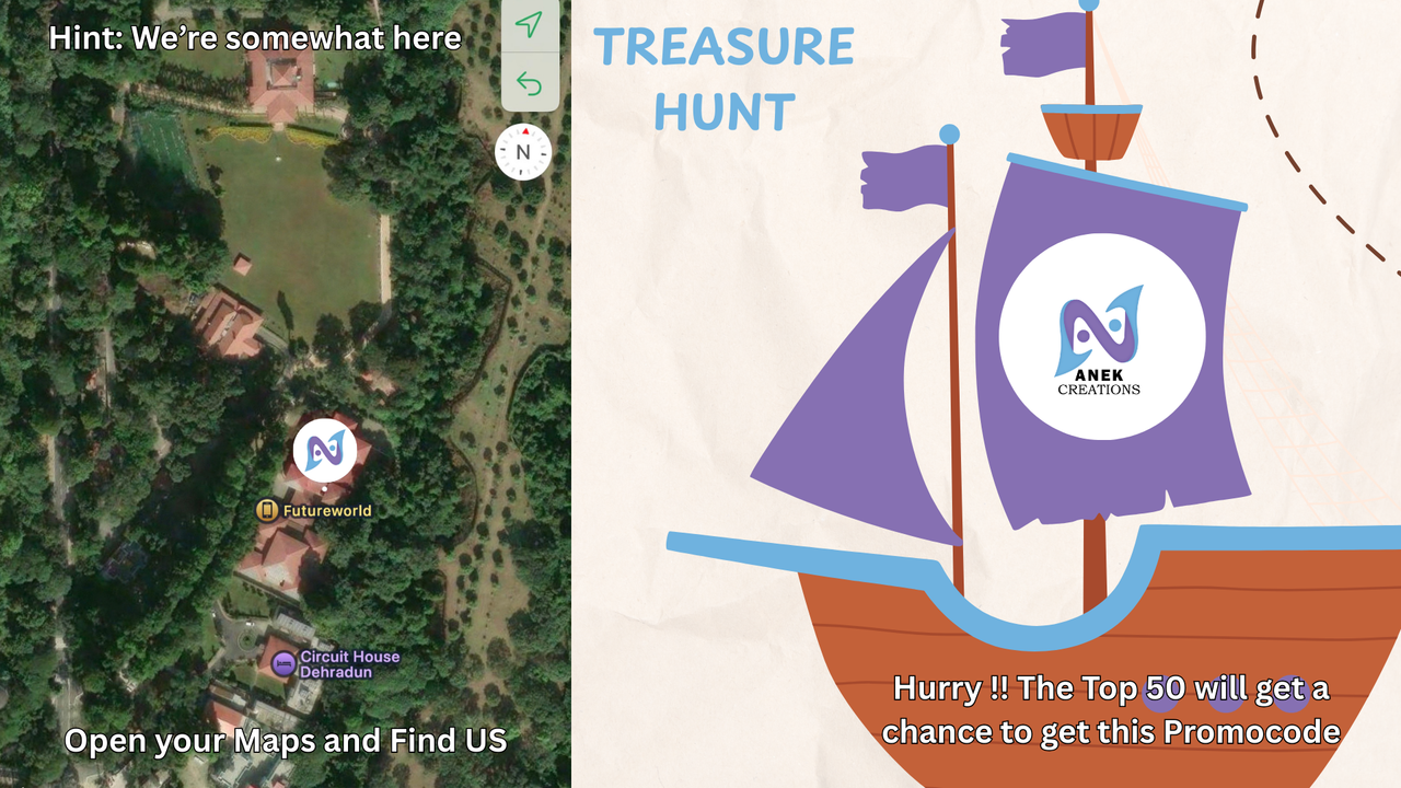 Anek Creations Treasure Hunt