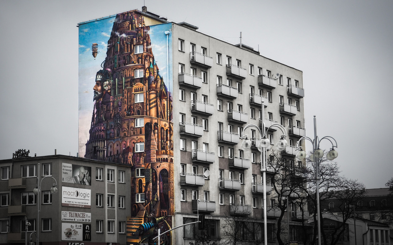 Mural-w-częstochowie