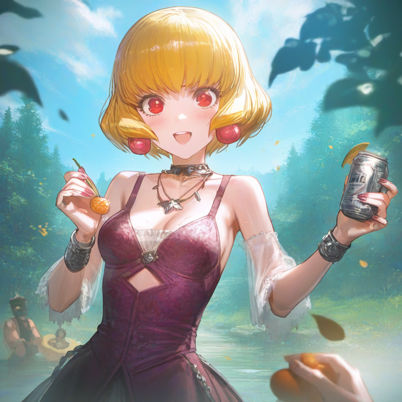 1girl, {{{clementine}}}, [[overlord]], {kobayashi ritz (artist)}, {{reoen (artis s-3107392247