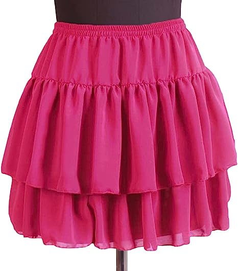 Women's Flared Short Skirts Basic Versatile Pleated Mini Skater Elastic Skirts - Picture 21 of 47