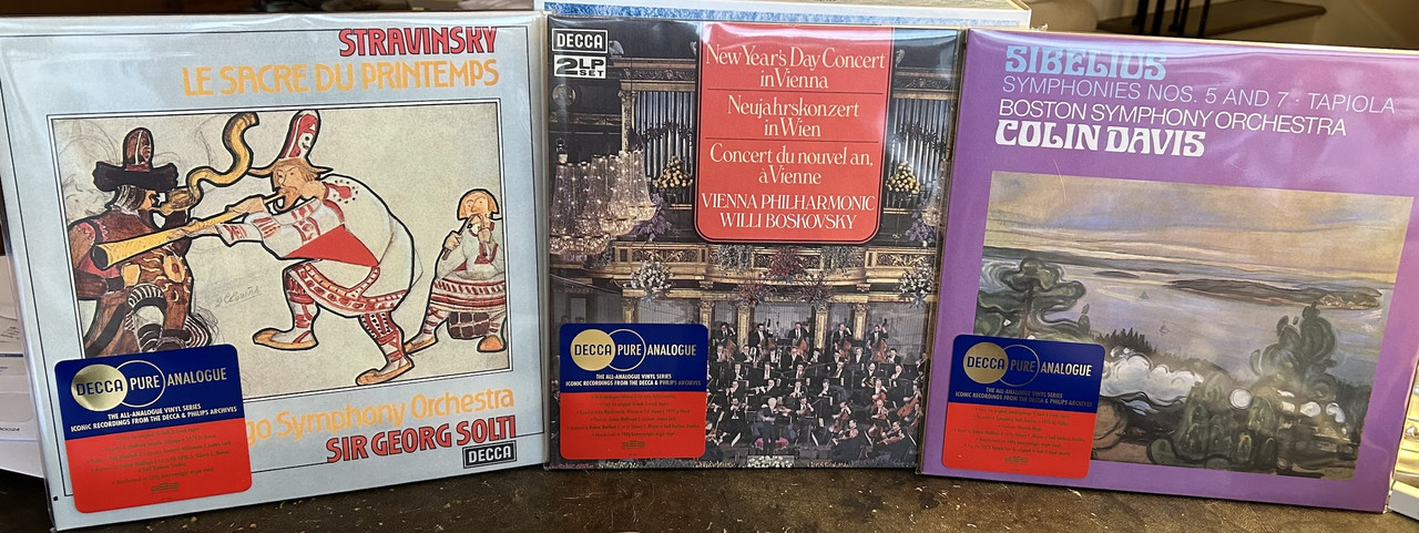 Decca Pure Analogue first batch