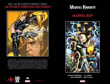 Marvel Knights Marvel Boy by Morrison & Jones (2018)
