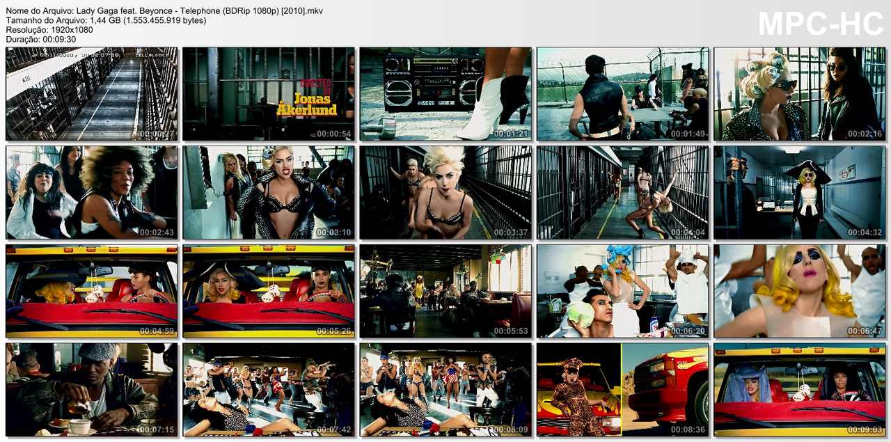 Lady Gaga feat. Beyonce - Telephone (BDRip 1080p) [2010]