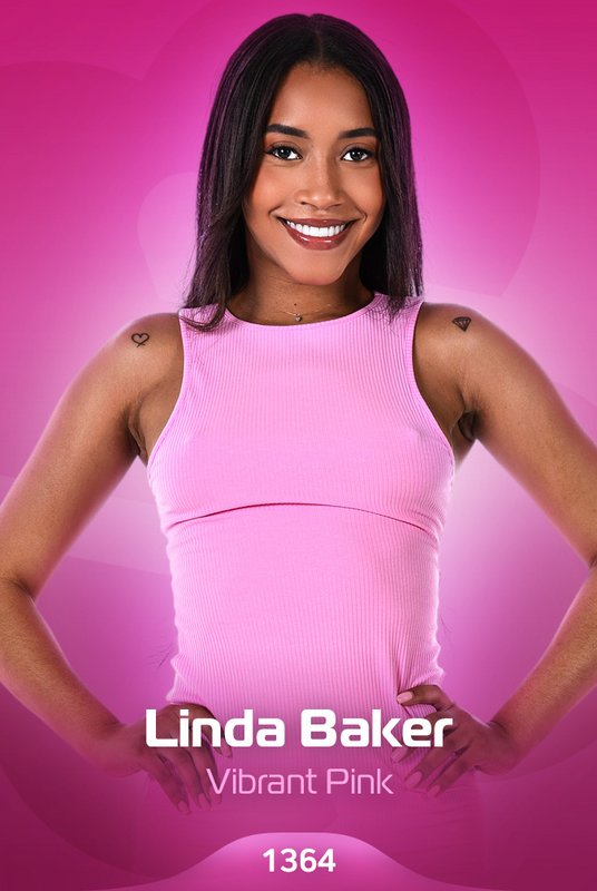 Linda Baker - Vibrant Pink - Card # f1364 - x 50 - 3375px - September 29, 2023