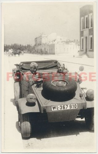DAK Afrikakorps VW Kübelwagen in el Quasaba 1942 Luftwaffe