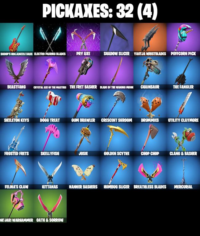 pickaxes comp