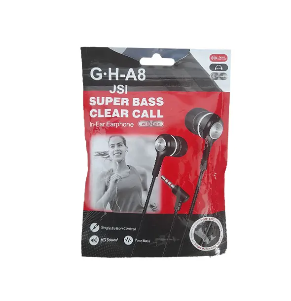 G.H-A8 JSI Super Bass Clear Call In-Ear Earphone