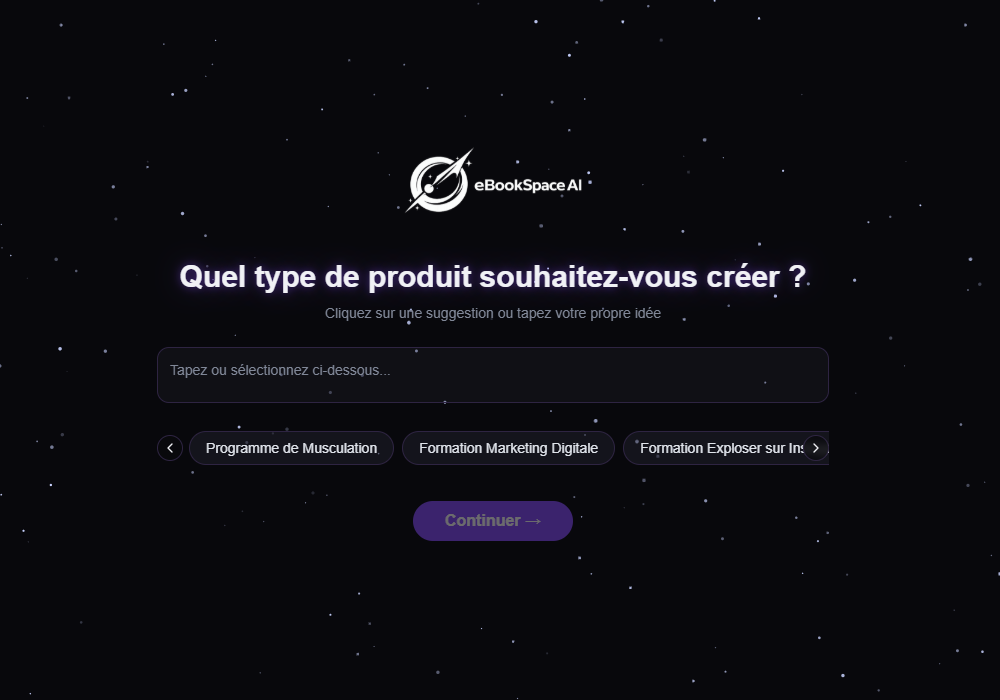 IA Générateur de Produit Digital