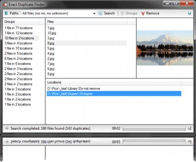 Exact Duplicate Finder  0.9.7.31