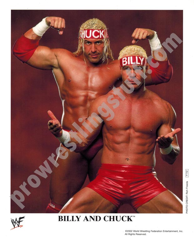 Billy & Chuck P-742 WWF 8x10 promo photo