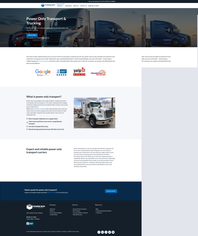 full page screenshot with gap on right side