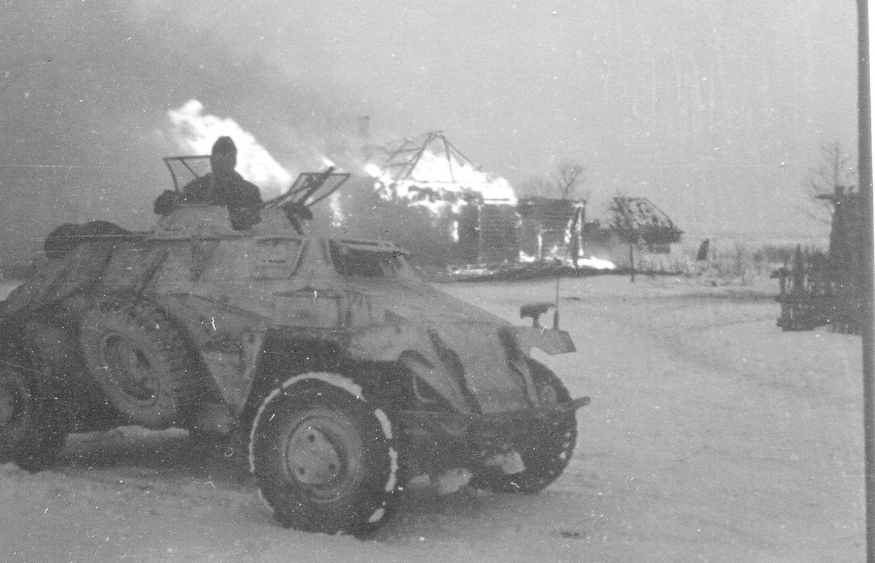 Panzer Aufkl. Abt. 23 , Panzerspähwagen Kampfein