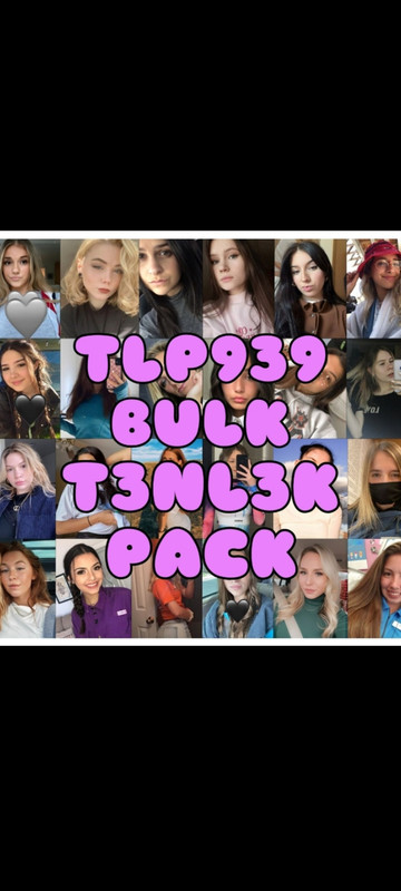 💢💢BULK T3NL3K PACK - TLP939💢💢