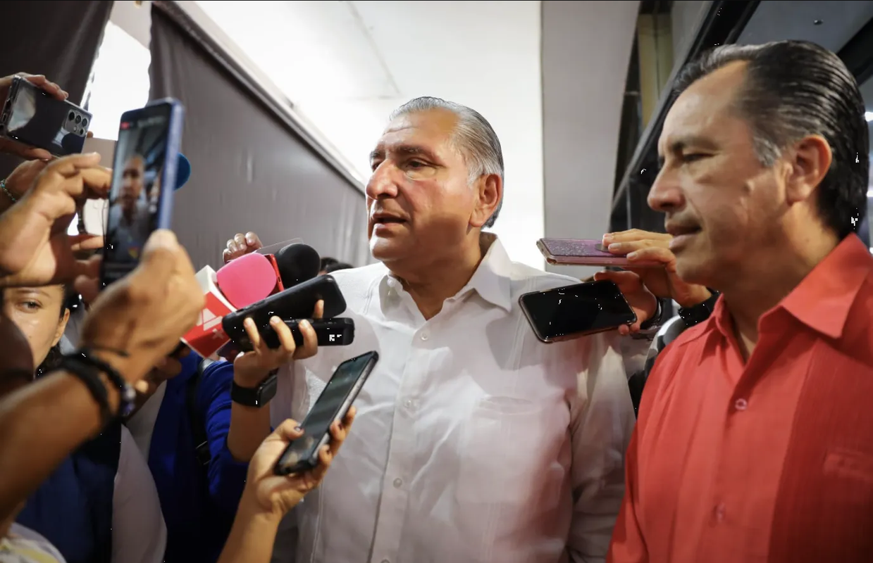 Visita a Veracruz no es asunto de campaña, sino de gobierno: Adán Augusto
