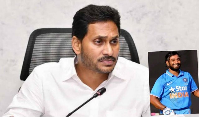 నేడు జగన్ ను కలిసిన అంబటి రాయుడు…. నేడు జగన్ ను కలిసిన అంబటి రాయుడు….