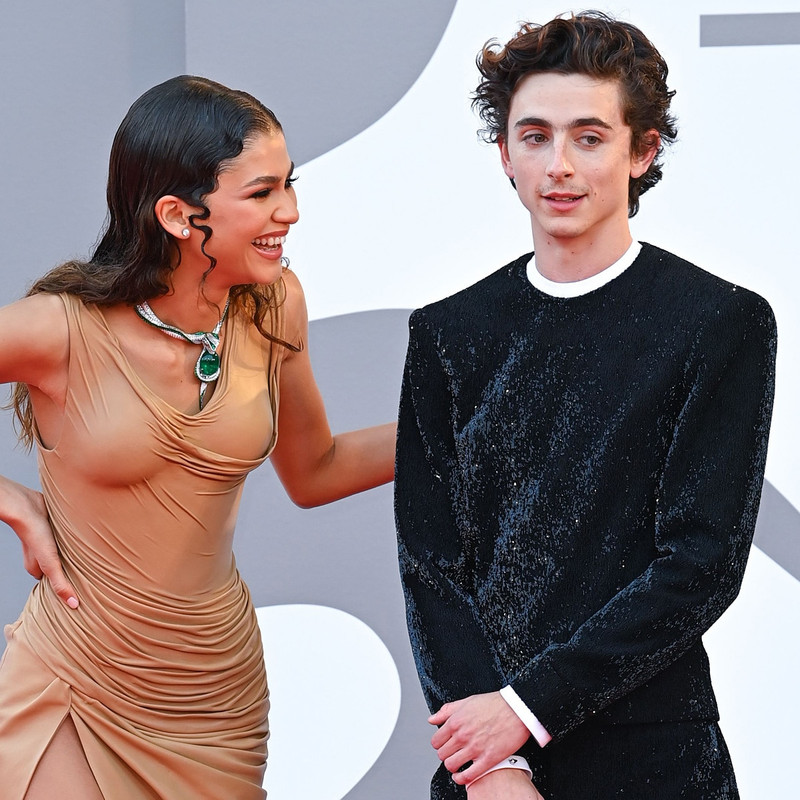 Zendaya And Timothée Chalamet