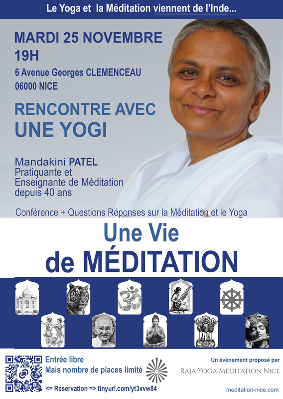 Conf&eacute;rence sur la M&eacute;ditation et le Yoga
