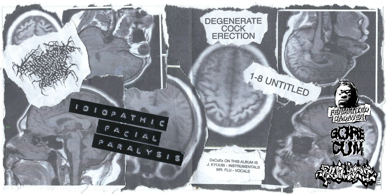 DxCxEx - Idopathic Facial Paralisis Cd Sleeve