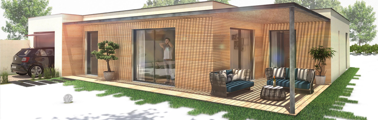 Perspective 3D visuel dossier permis de construire