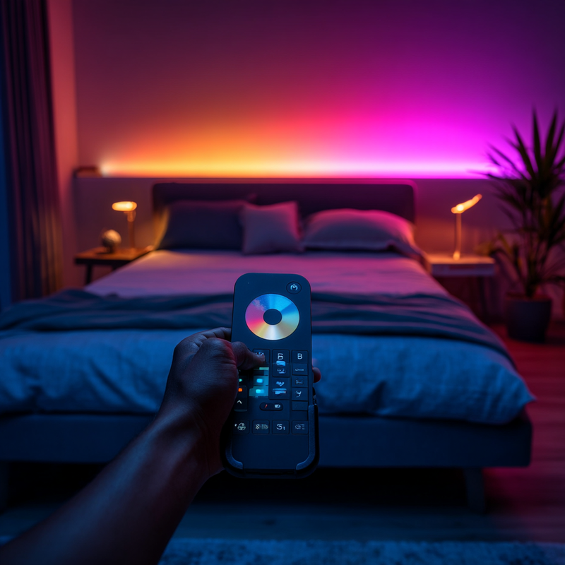 управление светодиодной лентой через контроллер и пульт