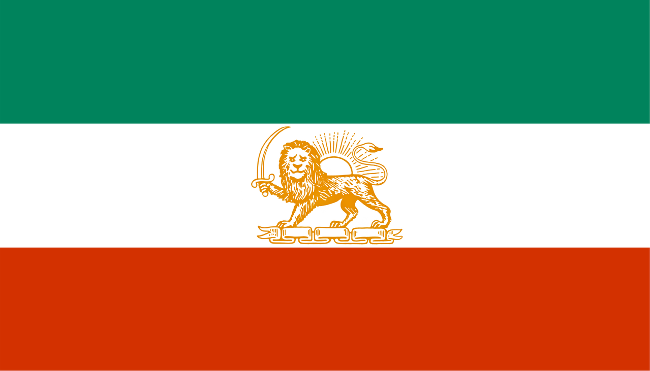 STANDARDIZED FLAG OF IRAN
