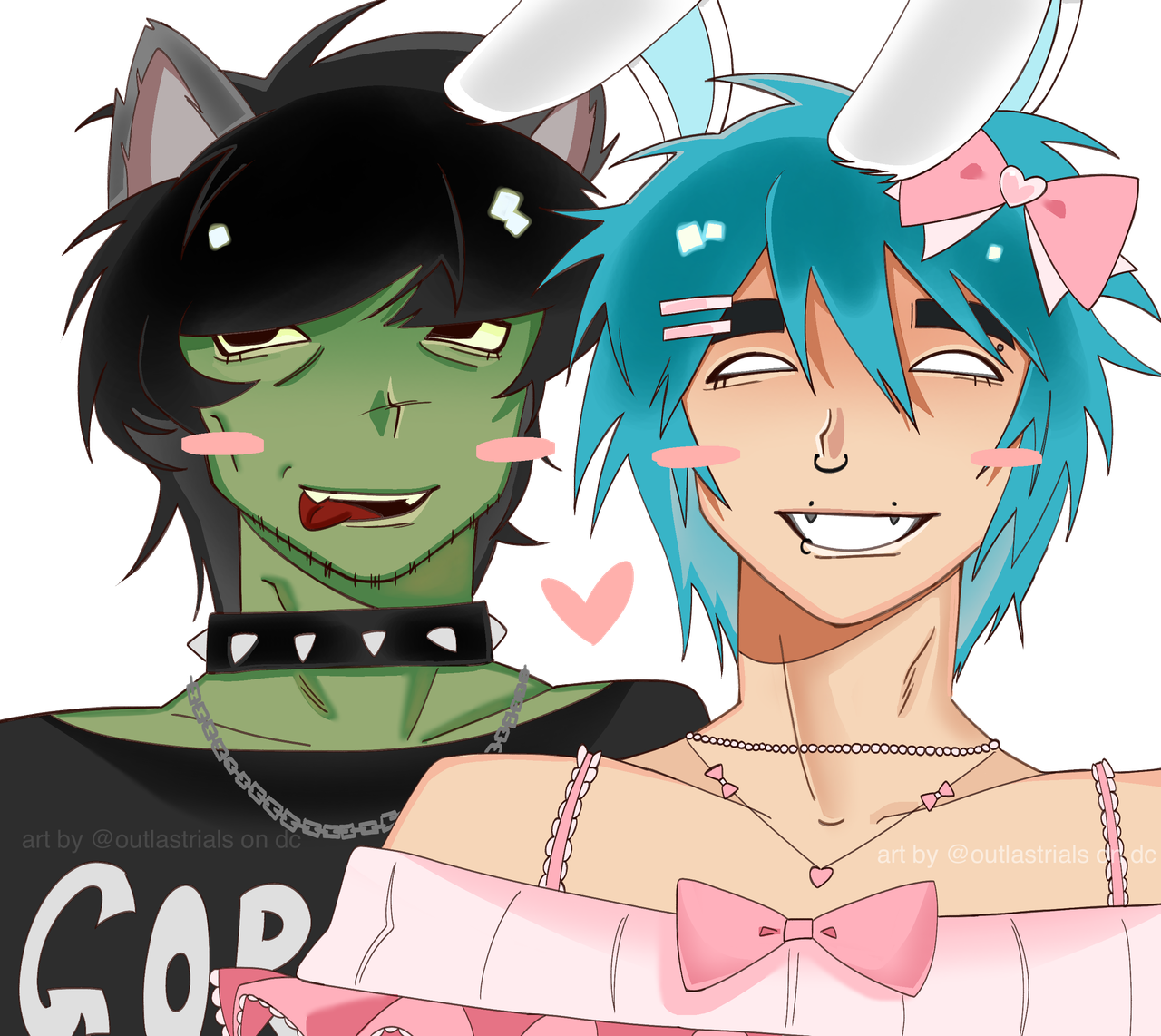 Art by outlastrials on Discord!!!THANK U