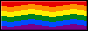 Rainbow flag button