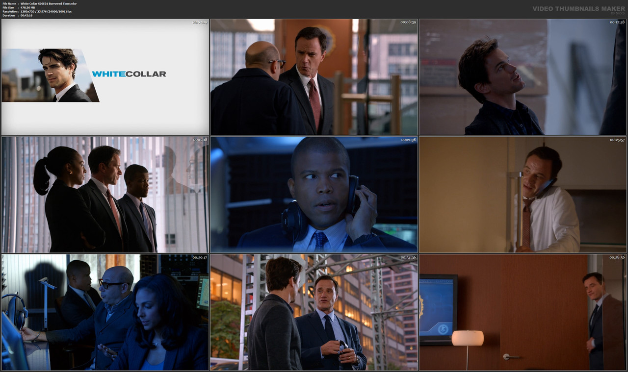 White Collar S06E01 Borrowed Time.mkv