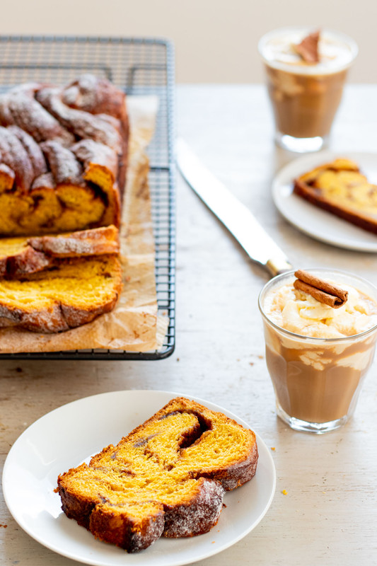 Pumpkin Spice Babka