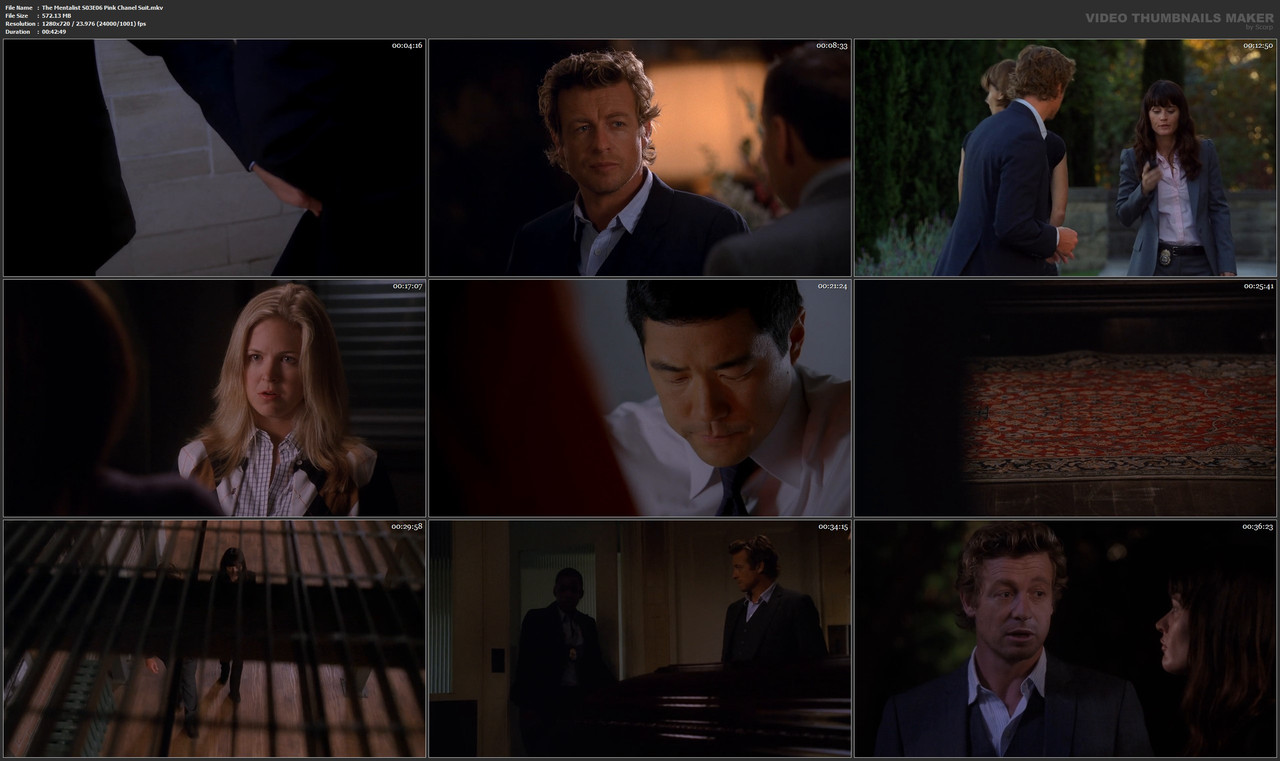 The Mentalist S03E06 Pink Chanel Suit.mkv