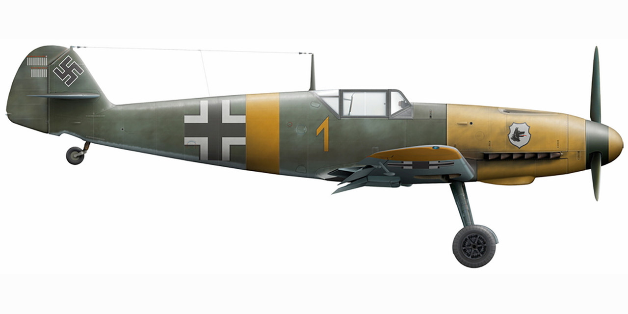 Messerschmitt-Bf-109F4-9-JG77-Yellow-1-K