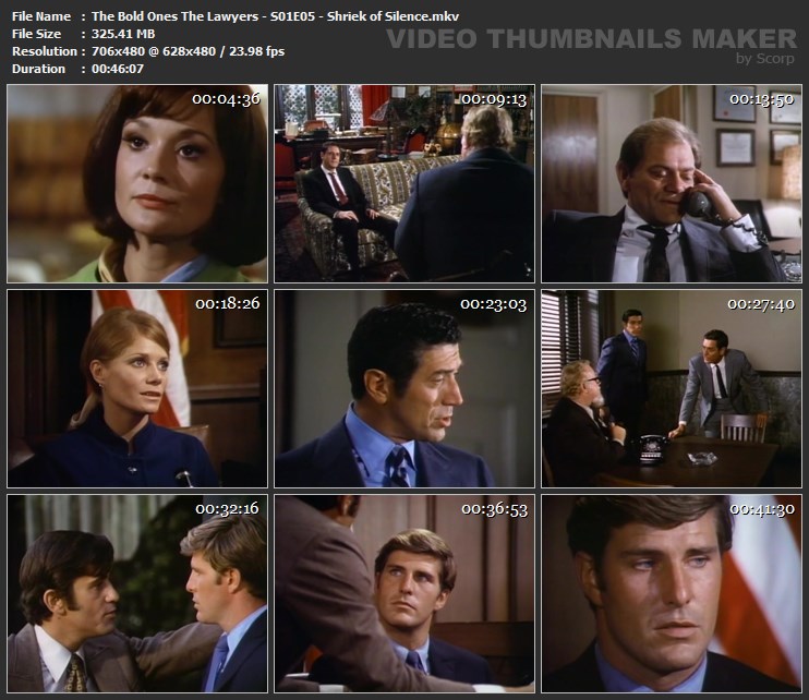 The Bold Ones The Lawyers - S01E05 - Shriek of Silence.mkv