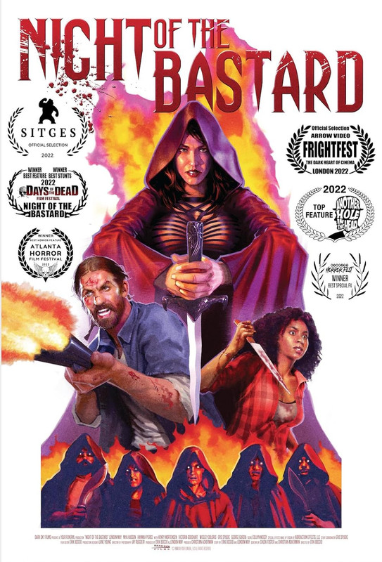Night of the Bastard Background Poster